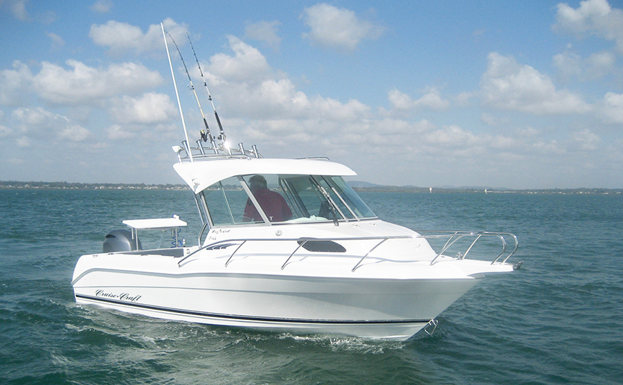 New hard top Explorer 625 stern