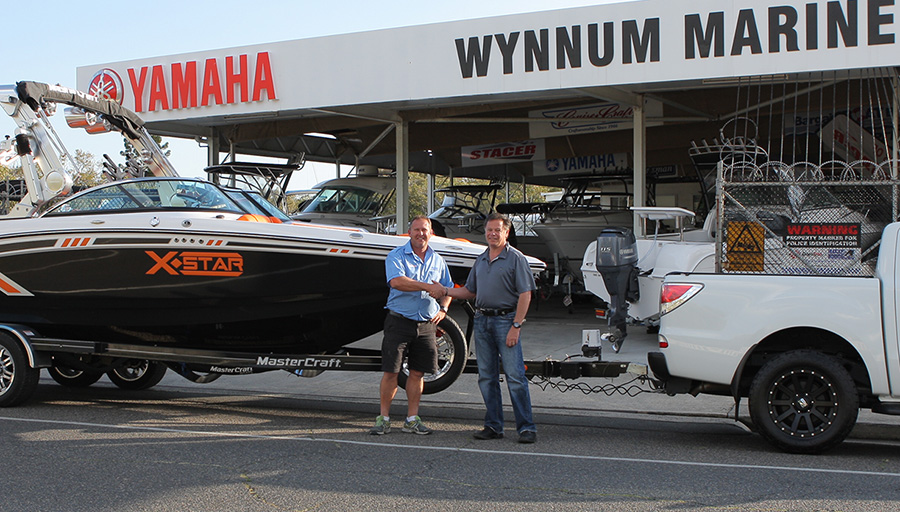 Stacers 539 Easyrider on the water